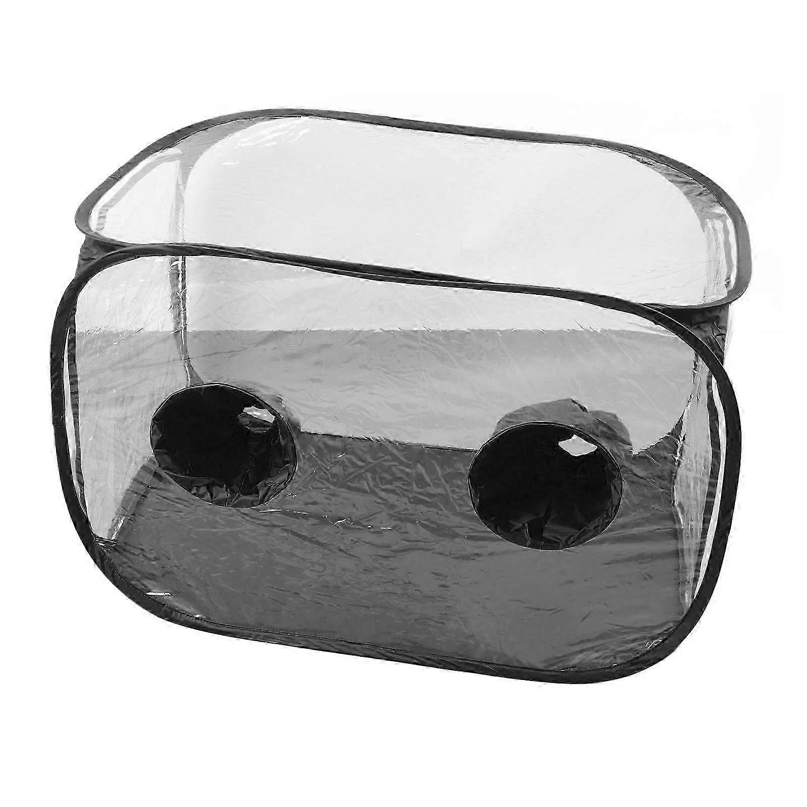 Mushroom Growing Still Air Box Portable Foldable Pop Up Pvc Mushroom Container Set