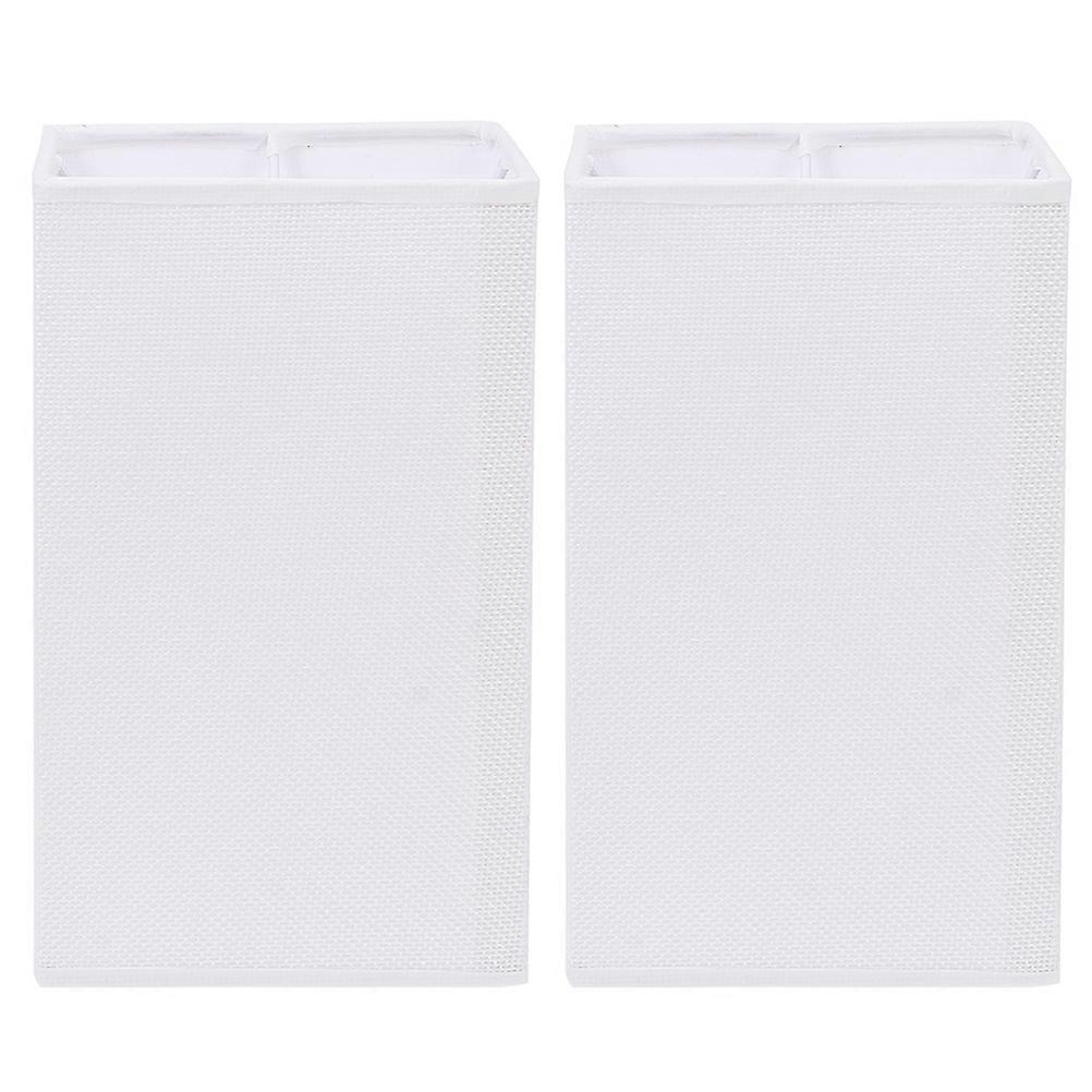 2Pcs Decorative Fabric Lampshade Home Light Fixture Accessory