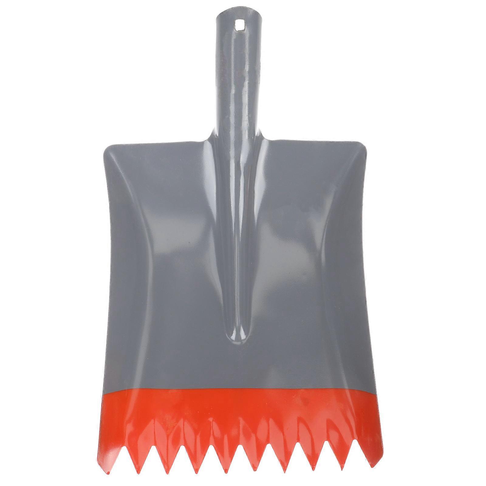 Metal Snow for Outdoor Use with Unique Jaging Design and Durable Iron Material 7.5in x 19.3in