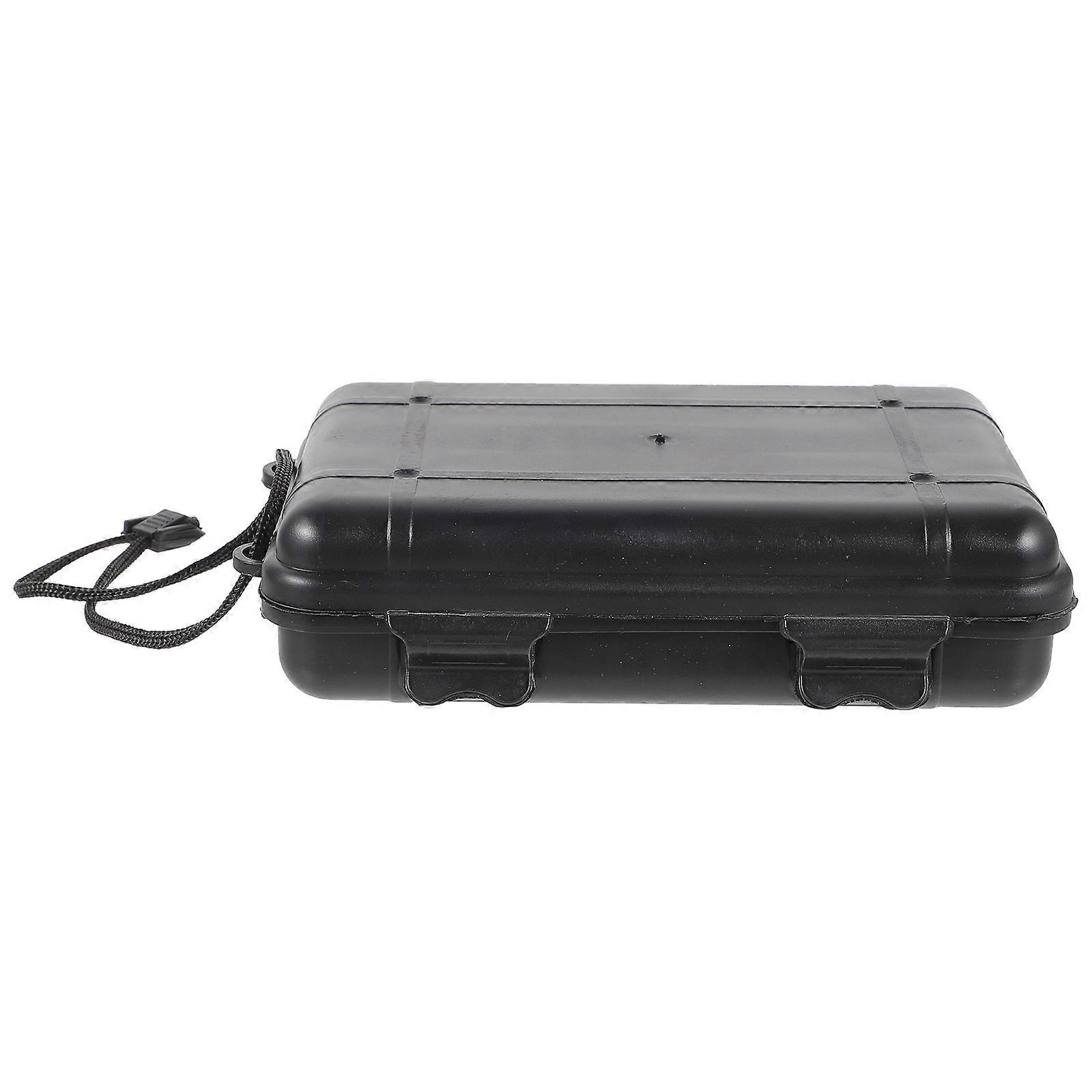 Durable Plastic Watch Travel Case for Men with Black Color Ideal for Storage and Outdoor Adventures