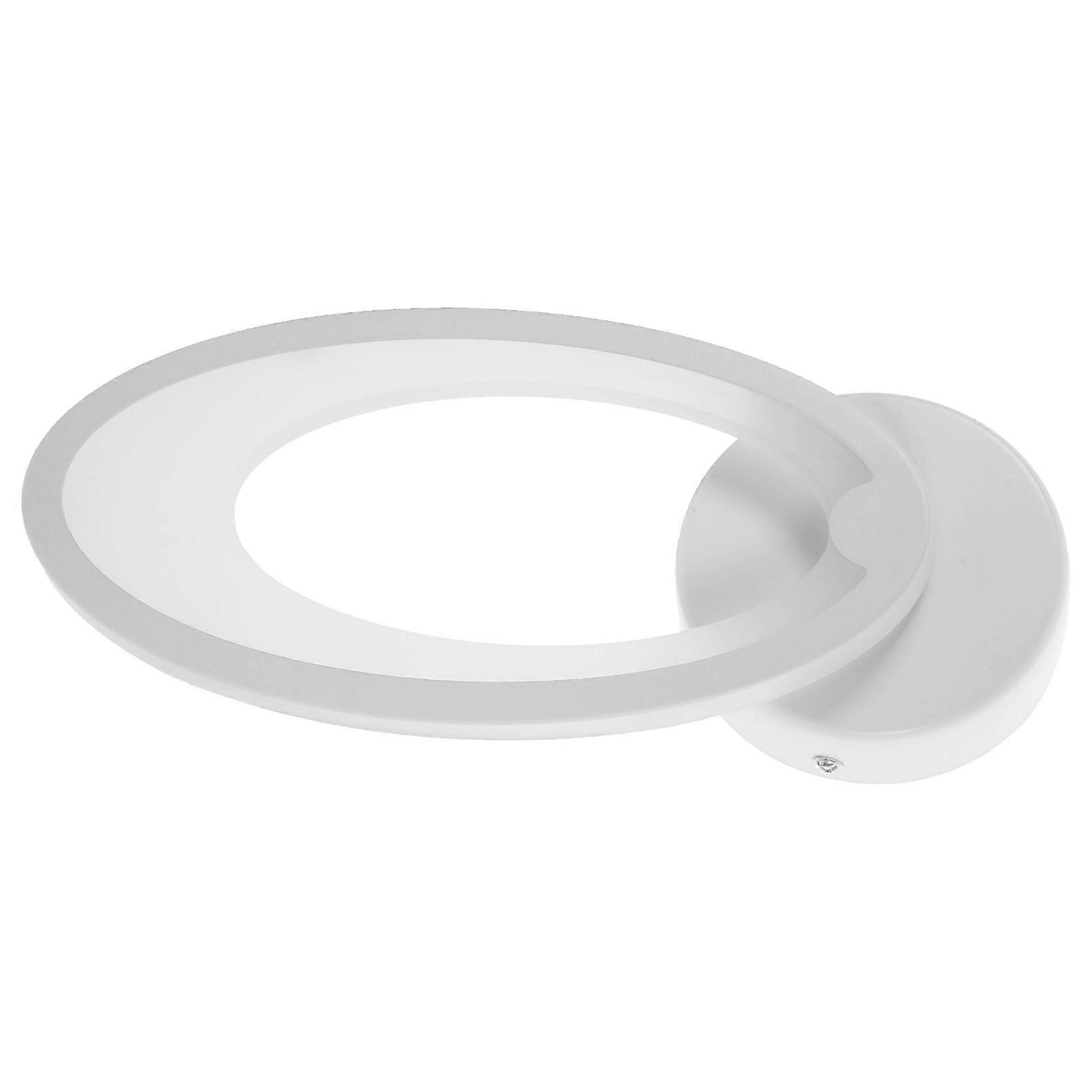 LED Wall Lamp for Bedroom with Modern Design and Acrylic Material White Color 12W