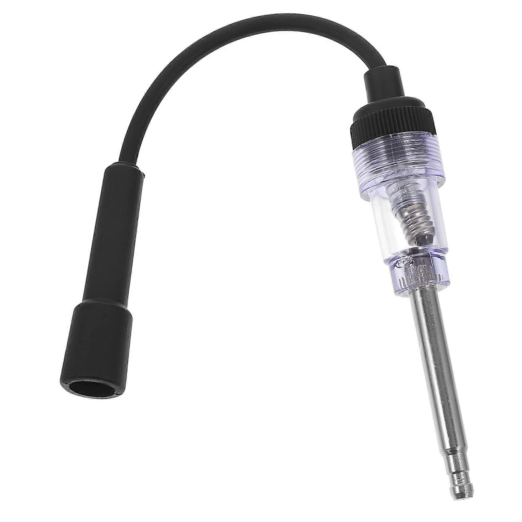 Spark Plug Tester with Spark Plug Gap Gauge for Diagnosing Ignition Systems