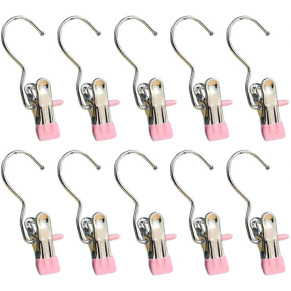 10Pcs Multi-purpose Sock Holder Metal Clips For Home Use Waterproof Drying Solution In Design