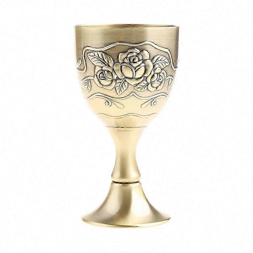 النبيذ الزجاج سبائك الزنك المواد كأس المنزلية تناول الطعام بار حزب الشرب كأس النمط الأوروبي المعادن النبيذ زجاج هدية S