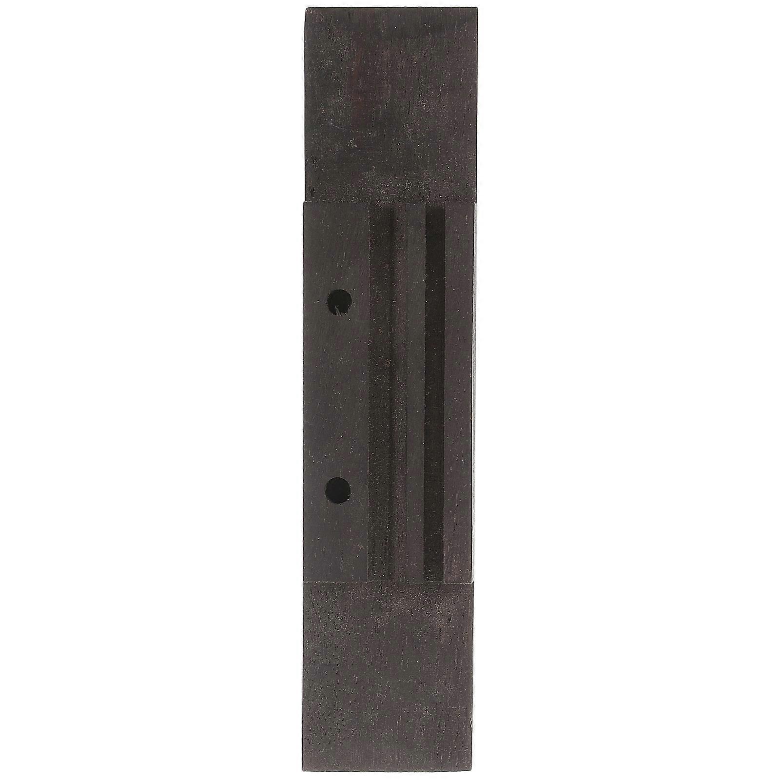 Ukulele Bridge Accessory Saddle Rectangular Shape For Professional Players Performance 1Set Crafted With Sturdy Wood