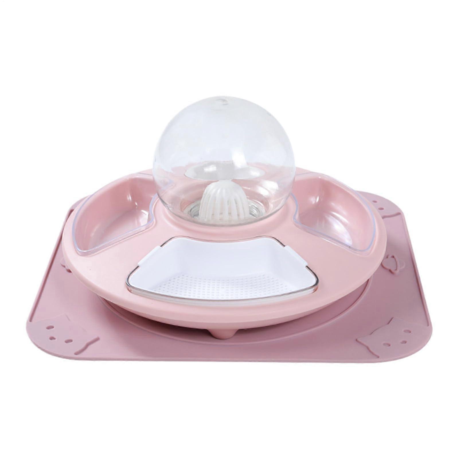 Elevated cat bowl Nonslip pet water container Multifunctional feeder