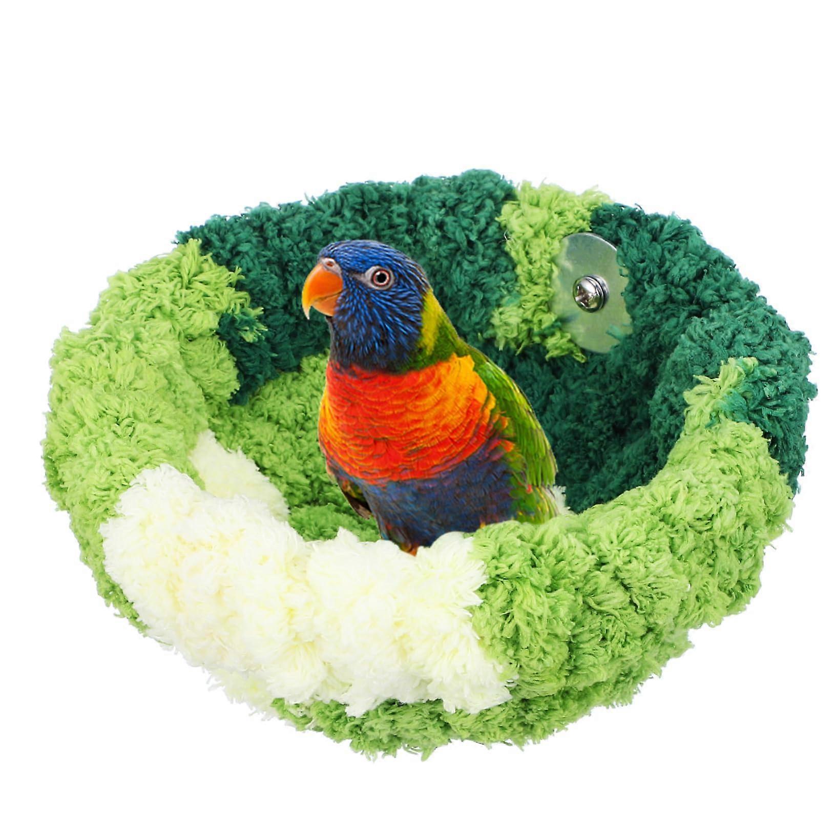 Cage Bird Nest for Winter and Warm Parrot Bed for Budgies and Cockatiels, Durable and Sturdy Design for Cages 17.00x17.00x10.00CM