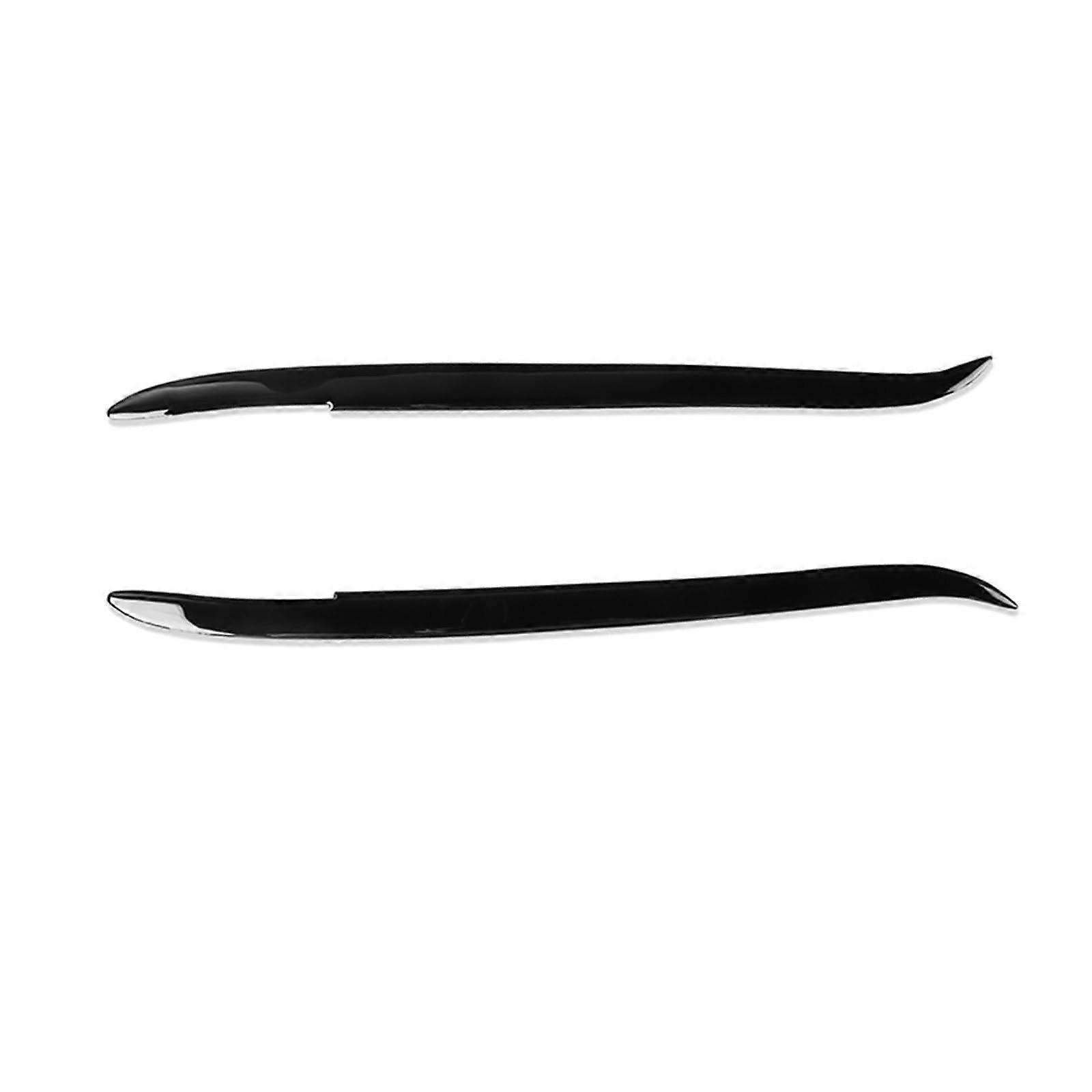 Auto-Frontscheinwerfer Eyebrows Eyelids Decoration Glossy Black Covers Stickers For BMW 5 Series E39 Headlight Trim