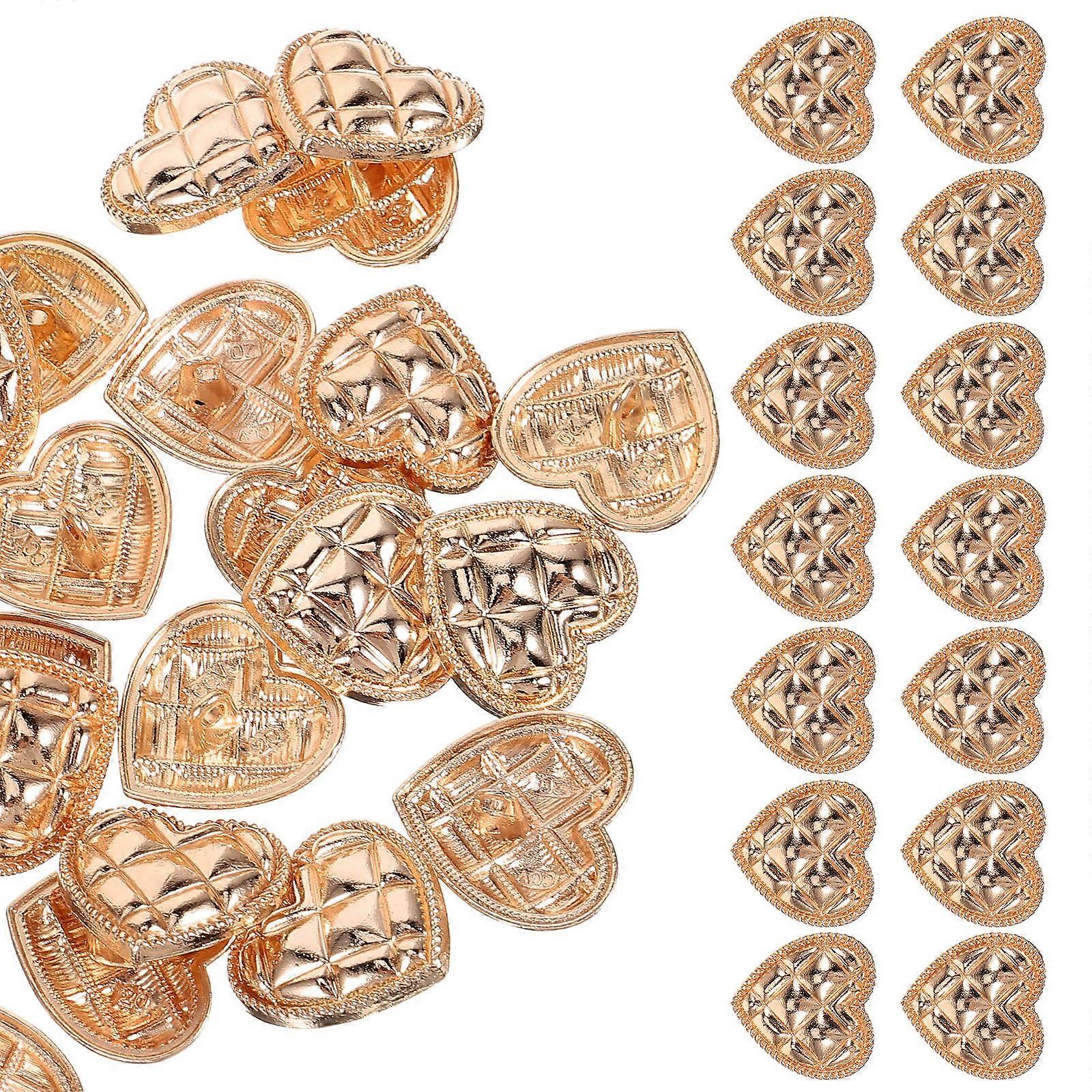 DIY Friendly Heart Shaped Button, Adds Personality to Any