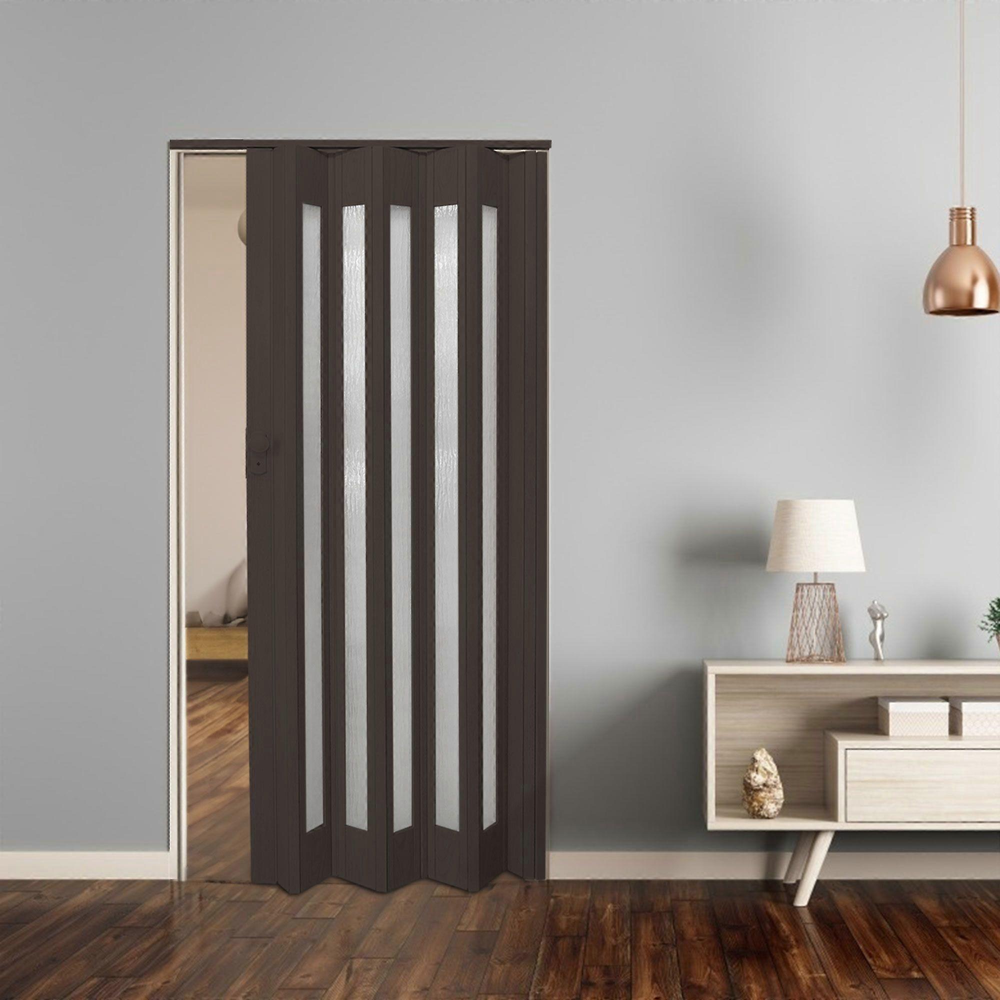 PVC Accordion Folding Sliding Door 87cm