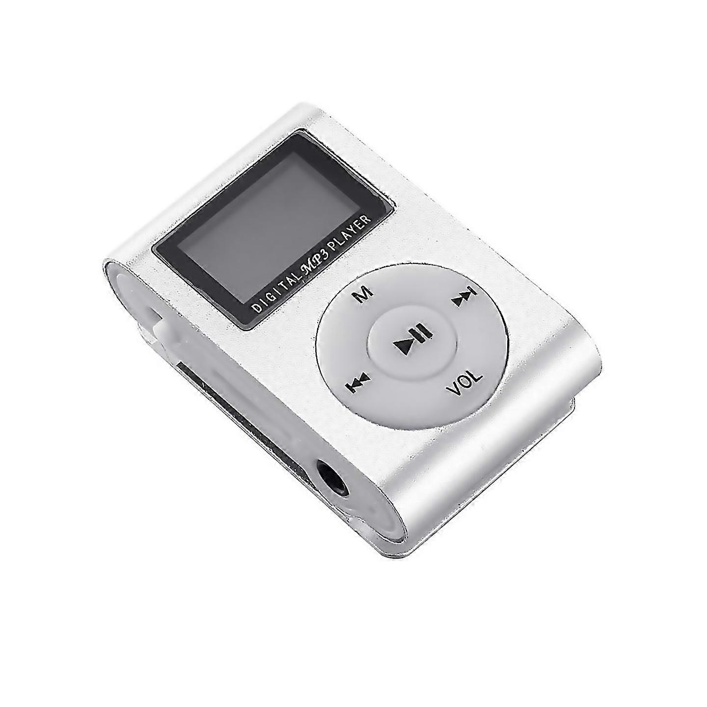 Mini Usb Clip Mp3 Player Video Screen Support 32gb Microsd Tf Card