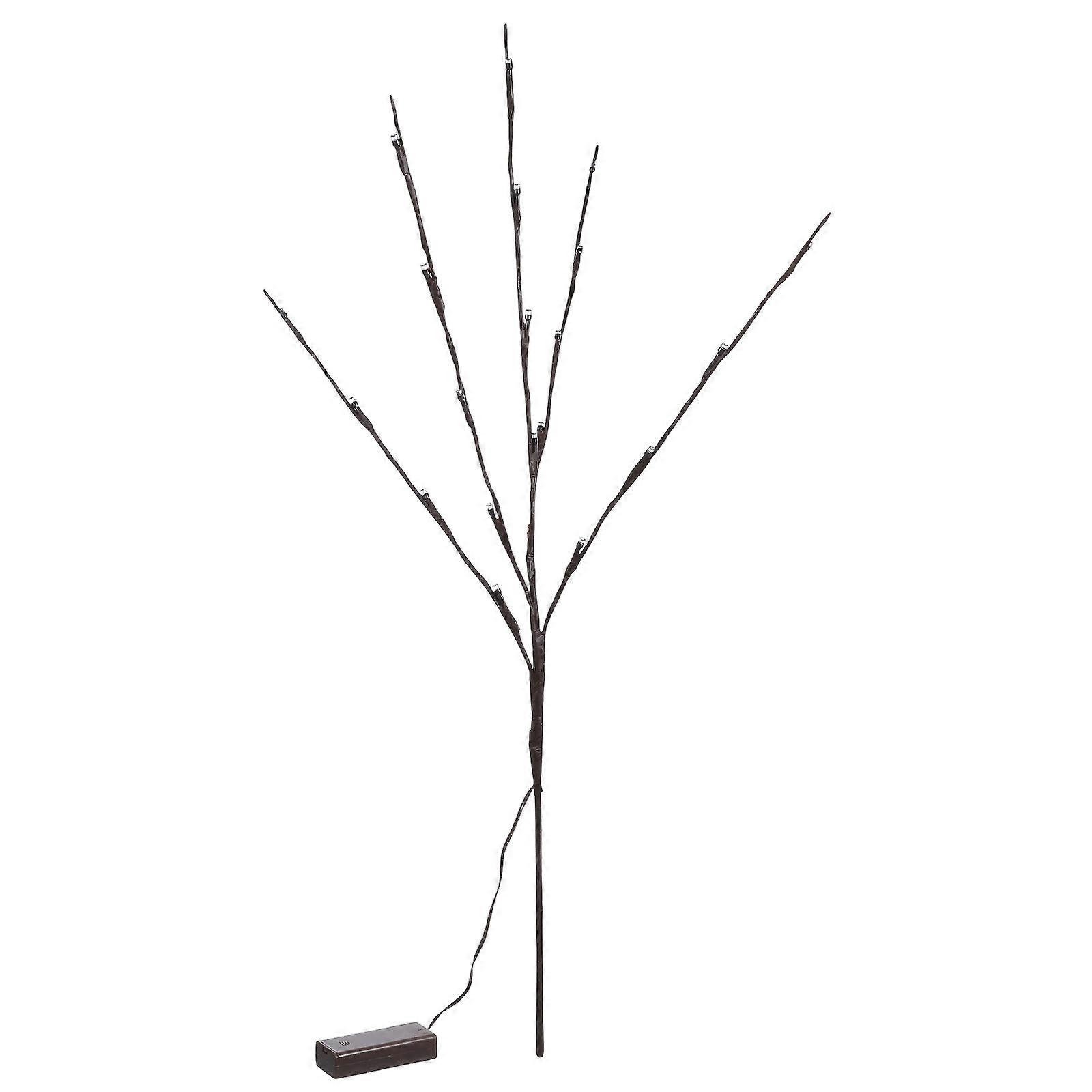 1pc LED Simulation Branch Lamp for Home Interior Warm Decorative Lighting