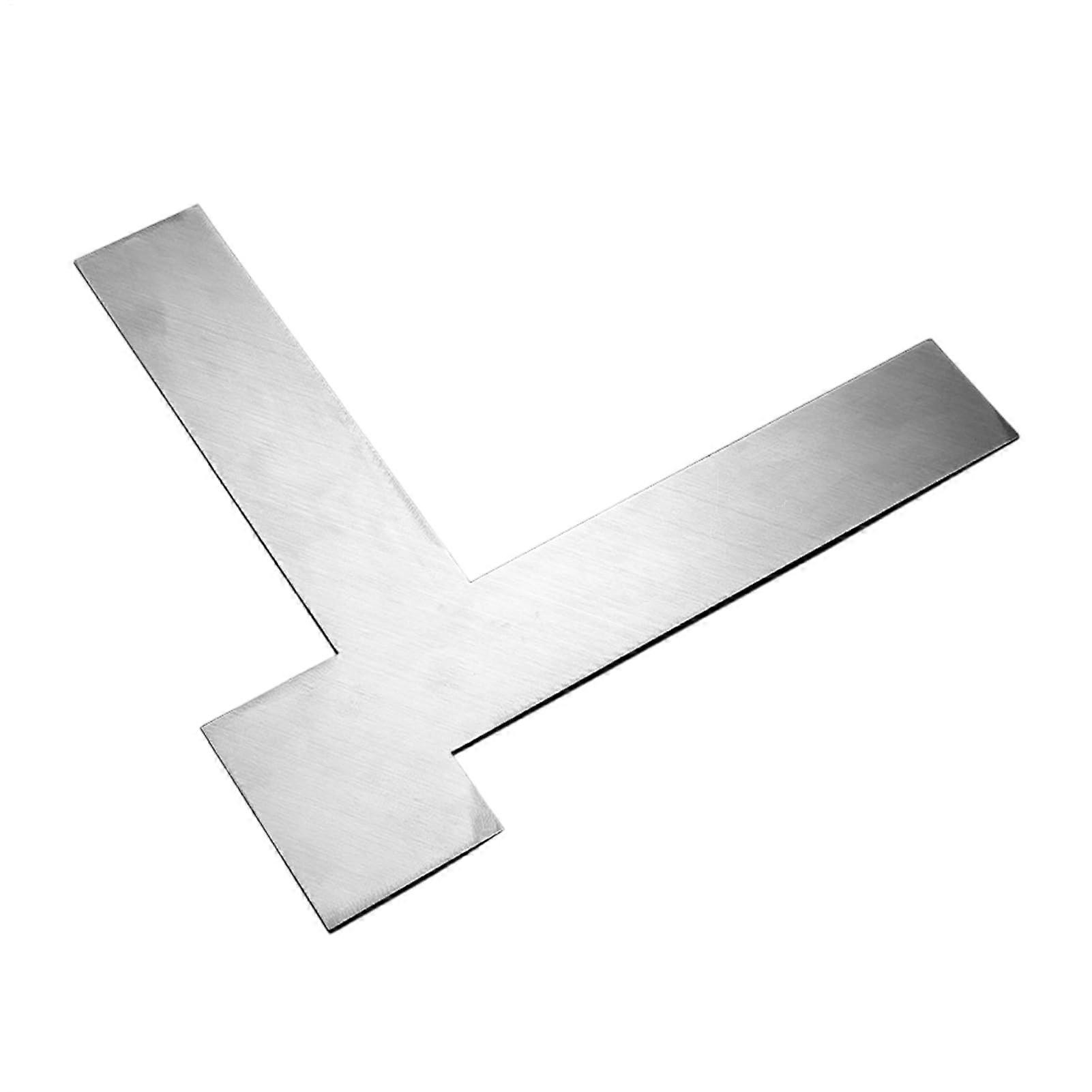 Rightangled leveler, stainless steel wall angle spirit level, hand tool with precise scraping function for drywall and renovation work.