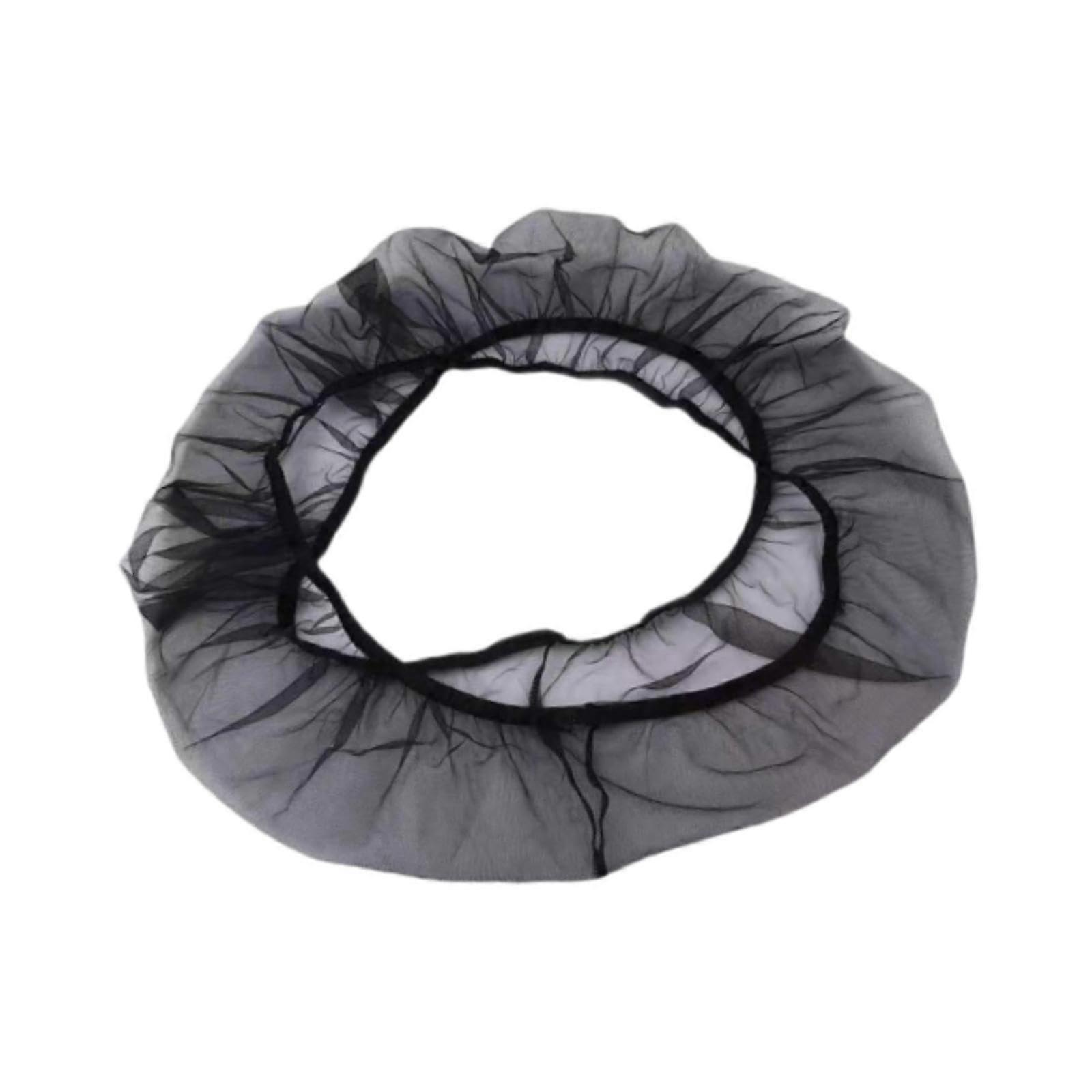 Bird Cage Net Cover for Parrot and Small Bird Protection, Breathable Black Mesh 25cm