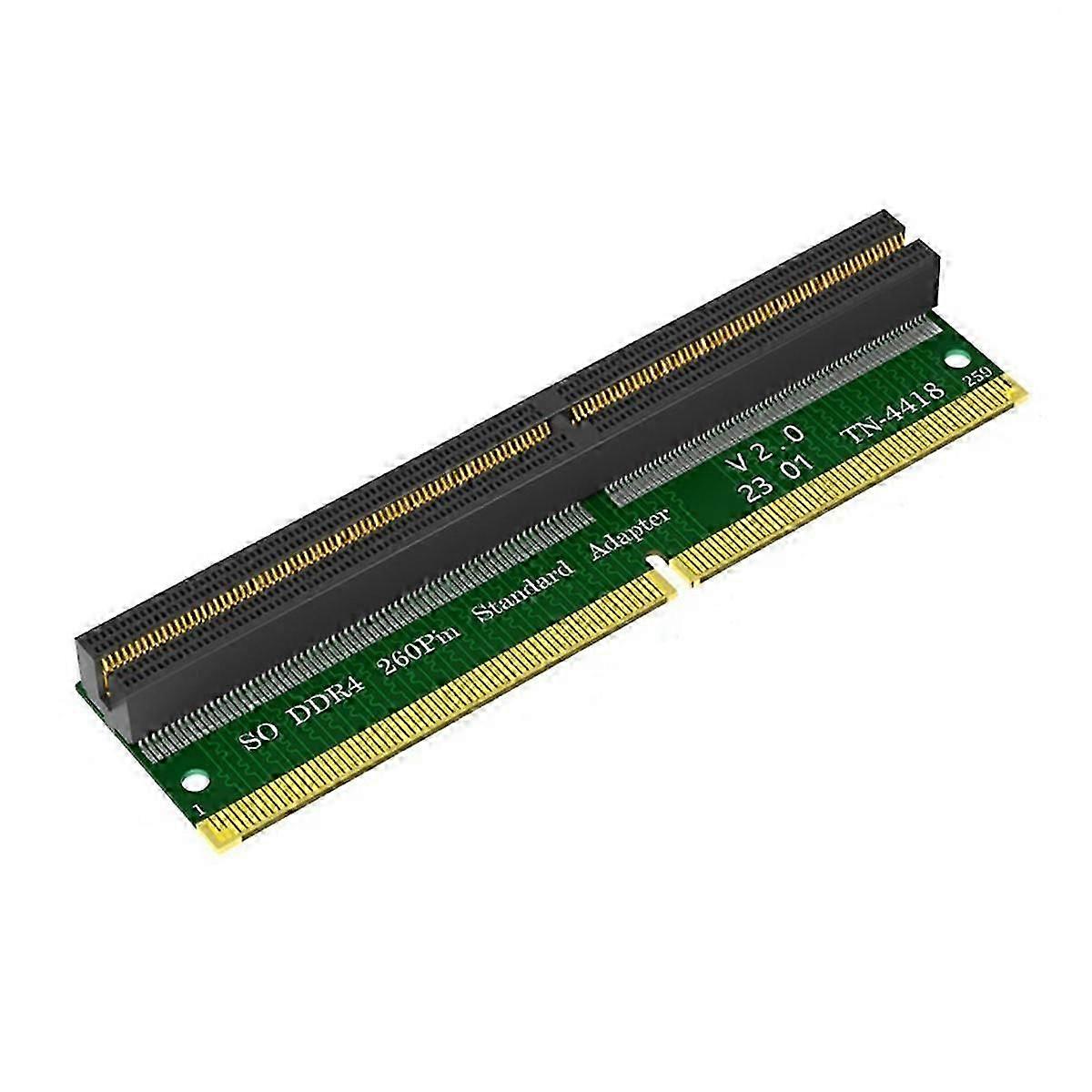 DDR4 Adapter Card 204Pin 260Pin Standard Slot Memory Tester Standard Adapter for PC Laptop