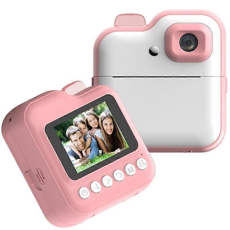 Mini Children HD Printing Digital Camera Pink