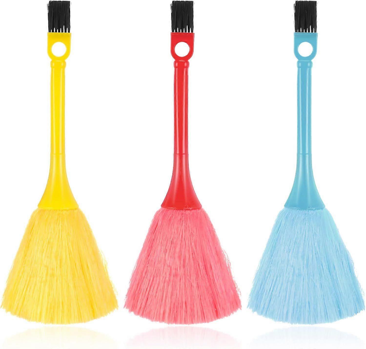 3 Pack Fluffy Microfiber Delicate Kitchen Duster Anti Static Laptop Keyboard Brush Mini Microfiber Duster Small Dusting Wand Multifunction Screen Brus