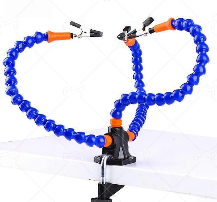 Soldering Helping Hands Tool with 3 Flexible Clips, Robust Third Hand Soldering Station for Precise Control and Stability