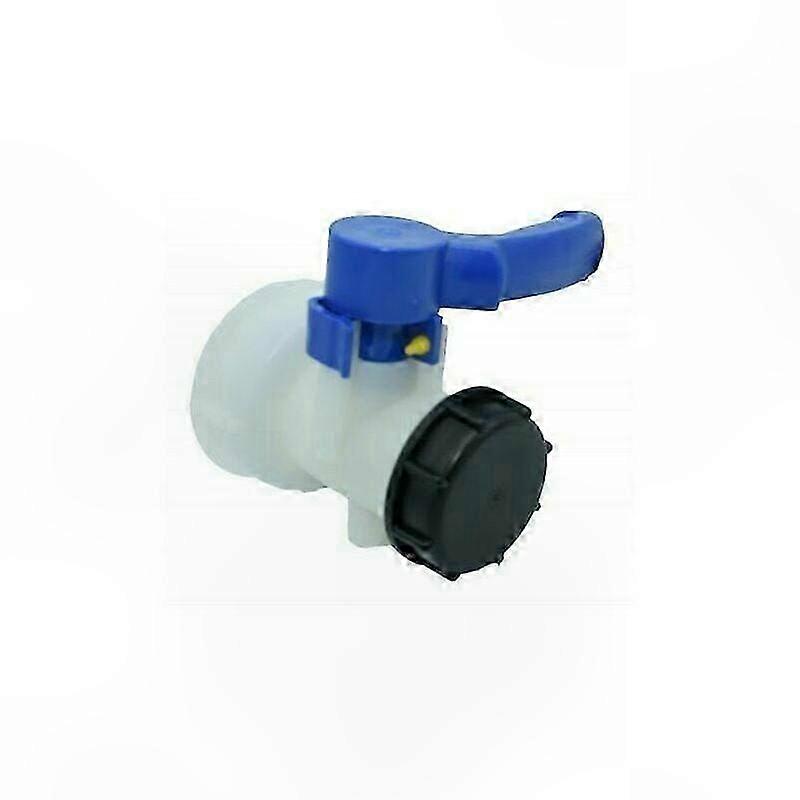 IBC Tote Tank Adapter, Durable Butterfly Valve Switch for 1000L Water Container, Acid & Alkali Resistant Material