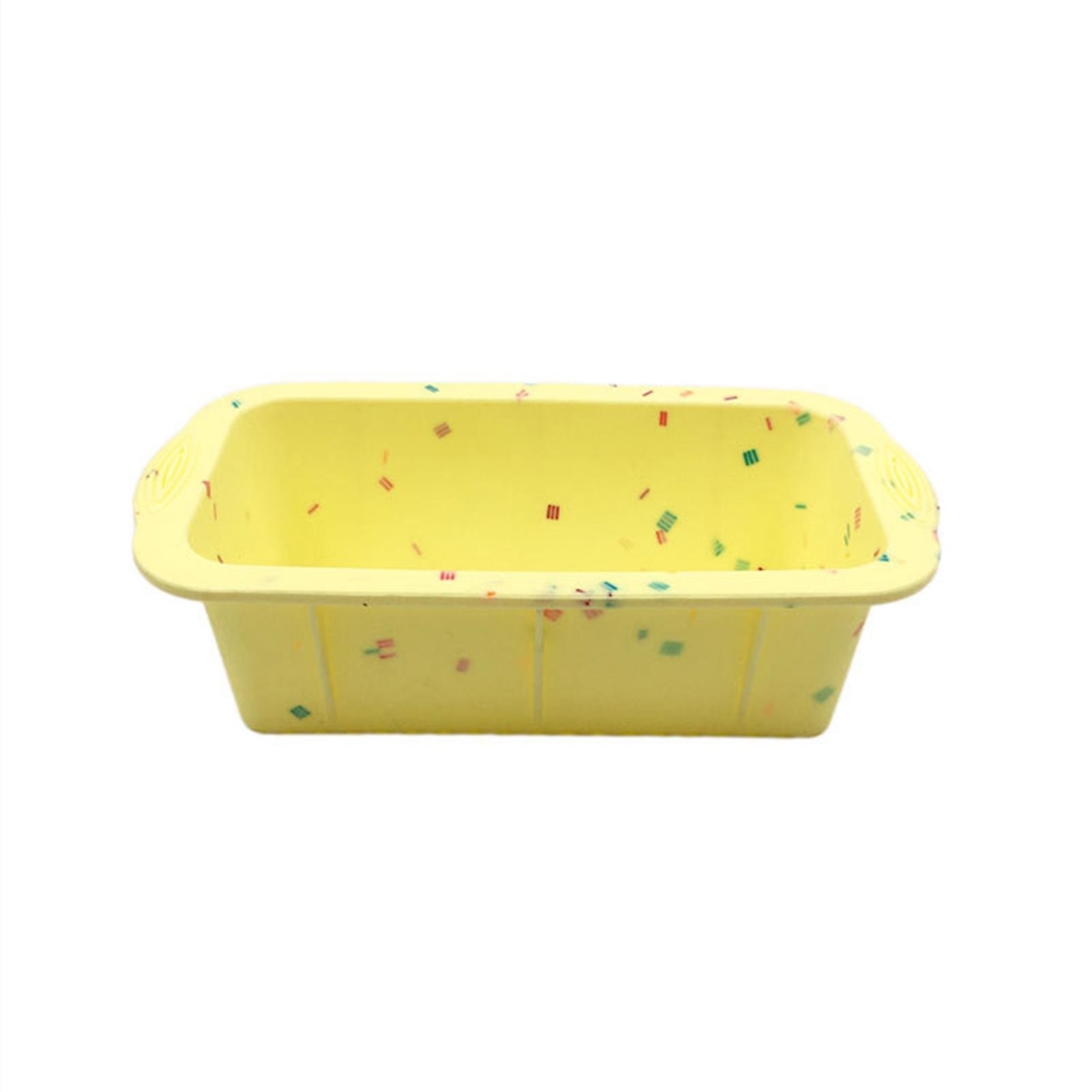 Silicone Bread Mold Reusable Rectangle Bread Loaf Pan Bakeware Pans for Baking