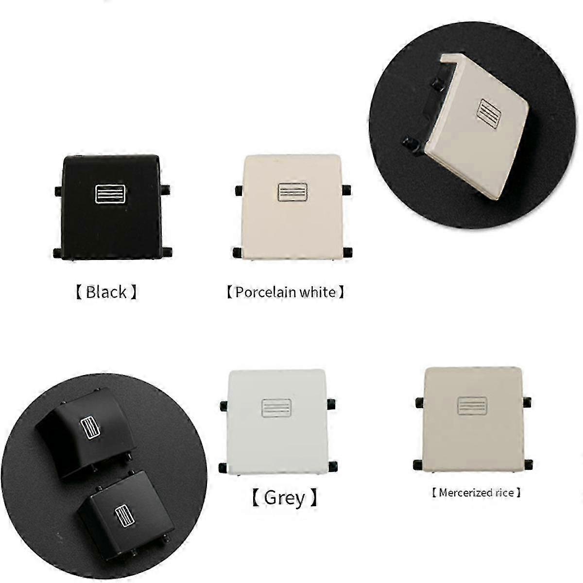 For W166 W292 W463 ML300 GL350 GLE320 GLS Car Sunroof Window Switch Button Cover, C SZRH A-DS