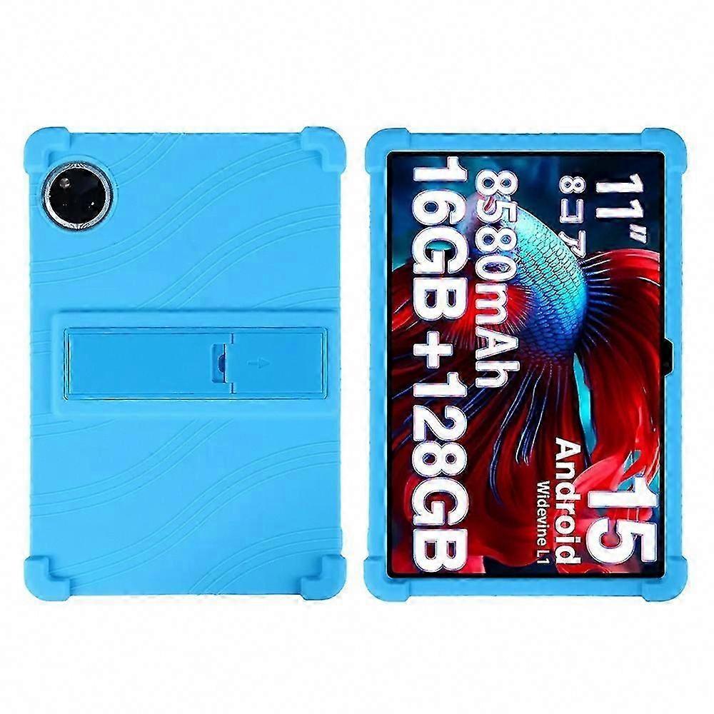 Rugged Protective Silicone Case with Kickstand for Doogee U11 and U11 Pro