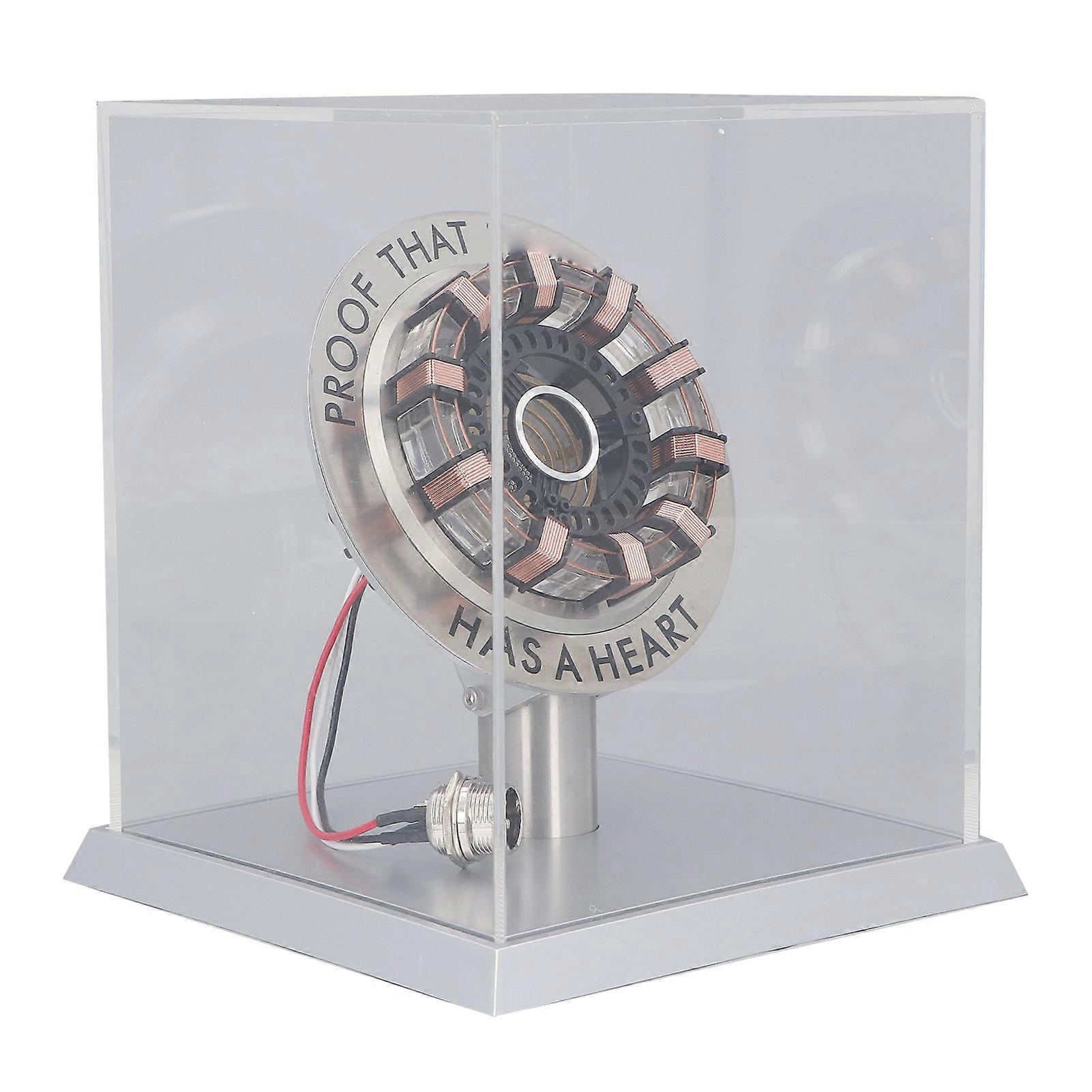 DIY Alloy Arc Reactor Heart Model with Cool Lighting Display