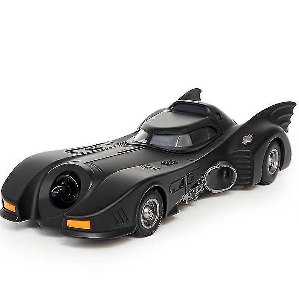 1:18 Scale Alloy Batmobile Model Car with Sound, Light, and Steering