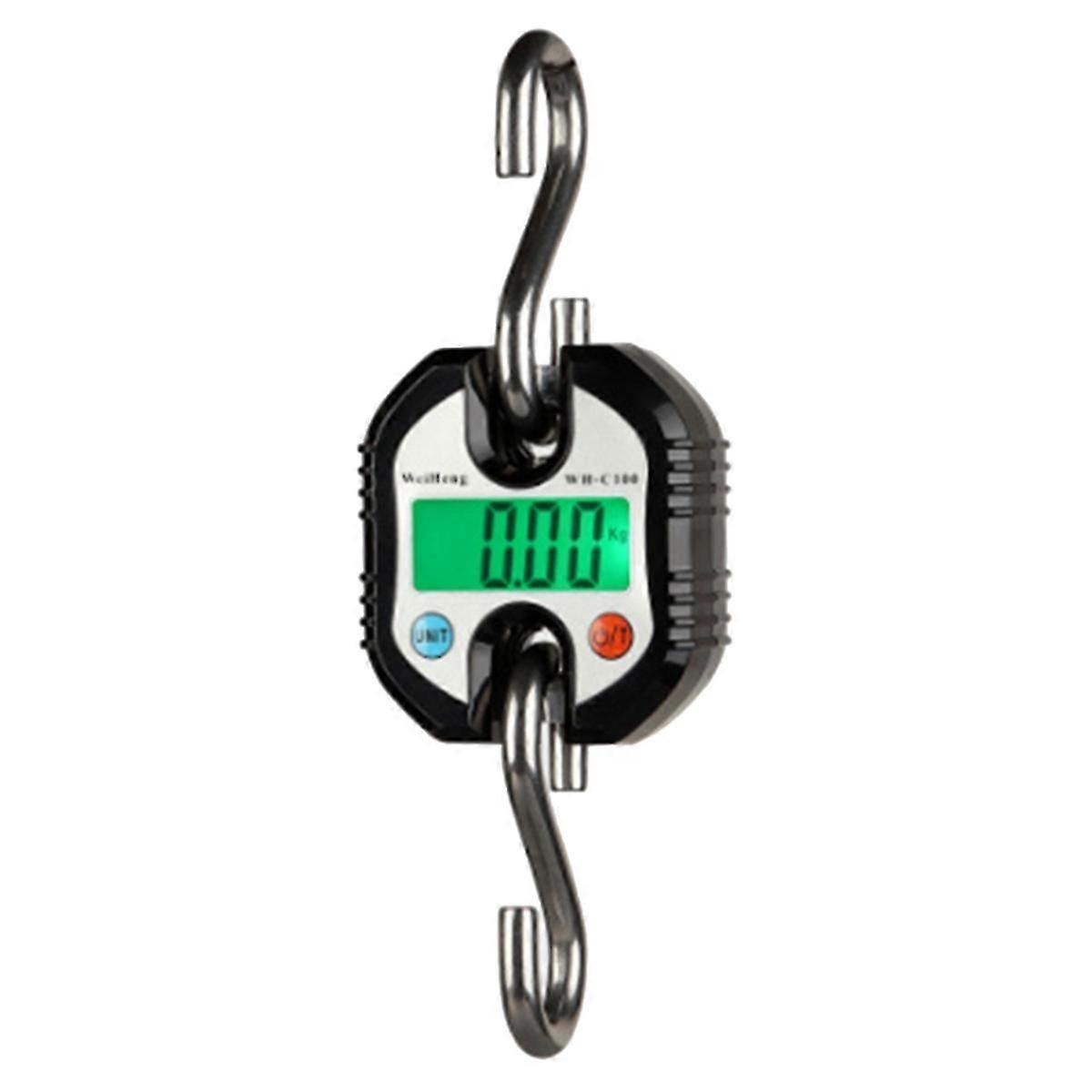 Electronic Scale, LCD Backlight Maximum Weighing 150KG MINI Crane Scale Instantaneous Locking Force
