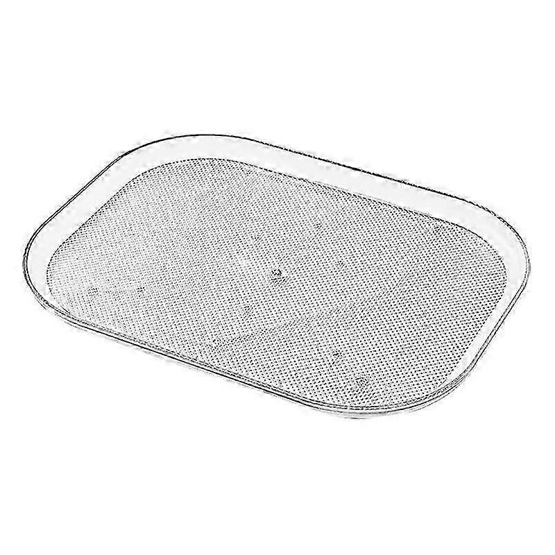 Turntable Organizer for Refrigerator, Clear Square Fridge Organizer Storage