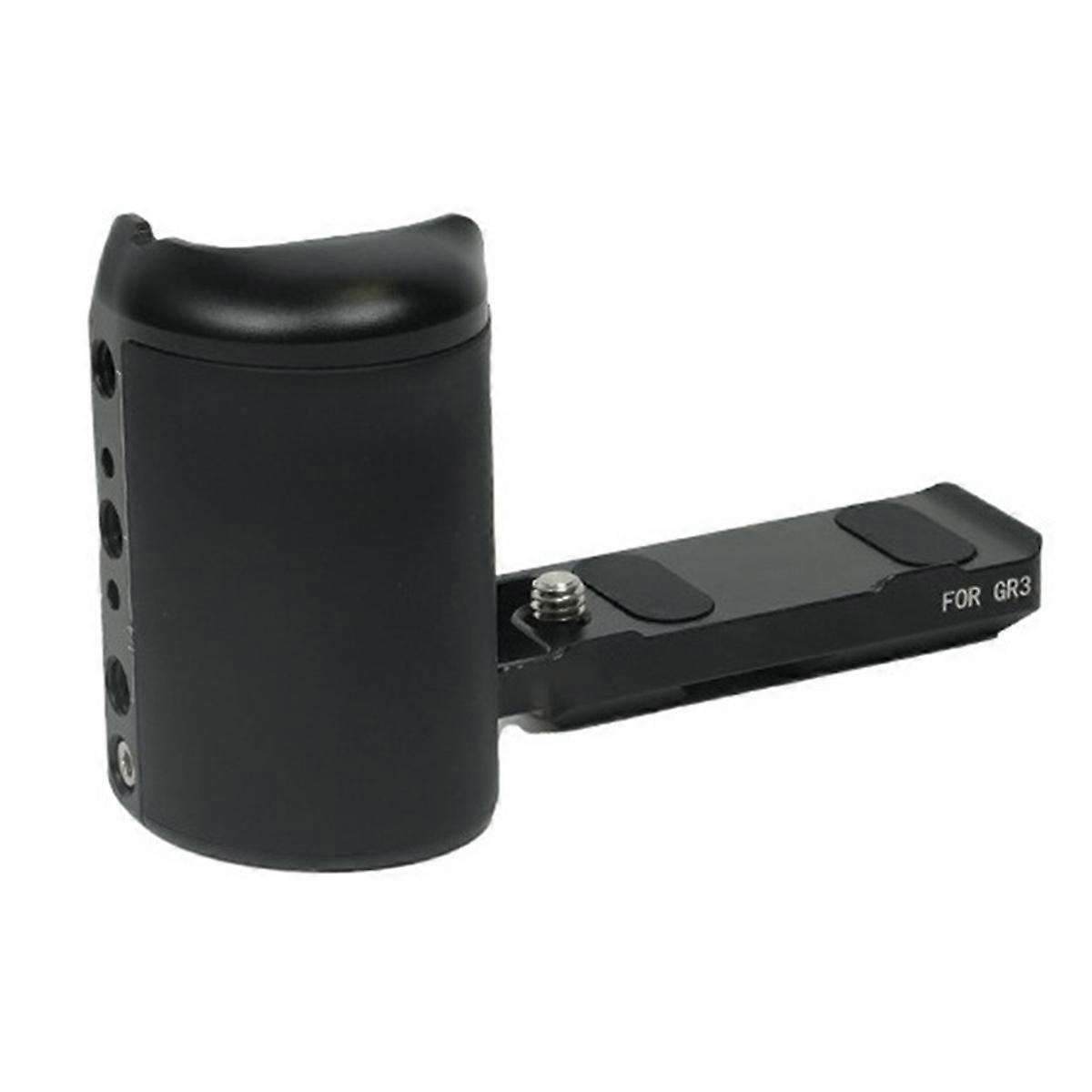 Aluminum Alloy Base Camera Handle for GR3 GRX Camera Grip Quick Installation Board Accessories Silicone Handles