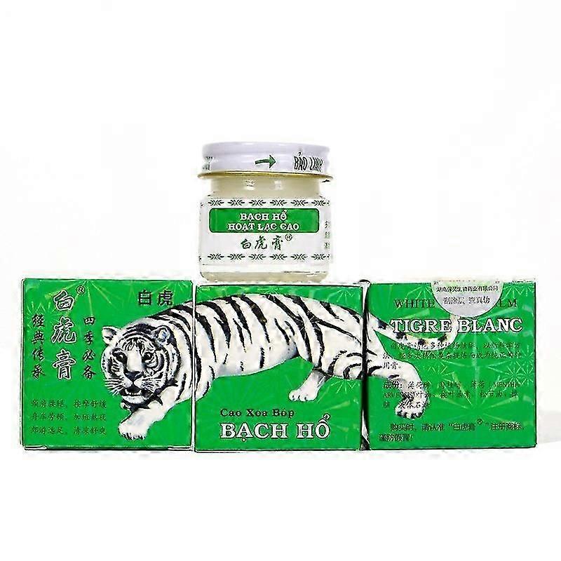 3τμχ White Tiger Cream Κρέμα μασάζ Hoat Lac Cao Bach Ho