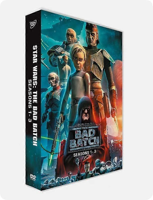 Star Wars: The Bad Batch The Complete Season 1-3 (DVD, 2023, 10-Disc Set) αγγλική έκδοση