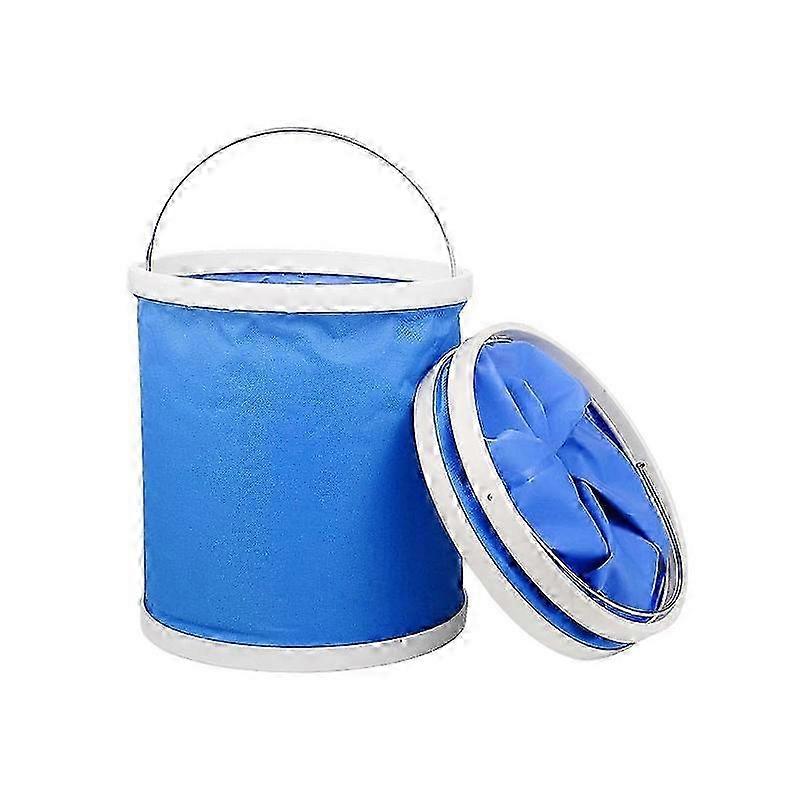 Portable Folding Collapsible Bucket: Multi-Function Outdoor Basin for Various Uses