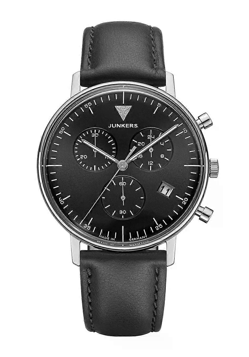 Junkers Bauhaus Chronograph Schwarz (9.12.01.02)