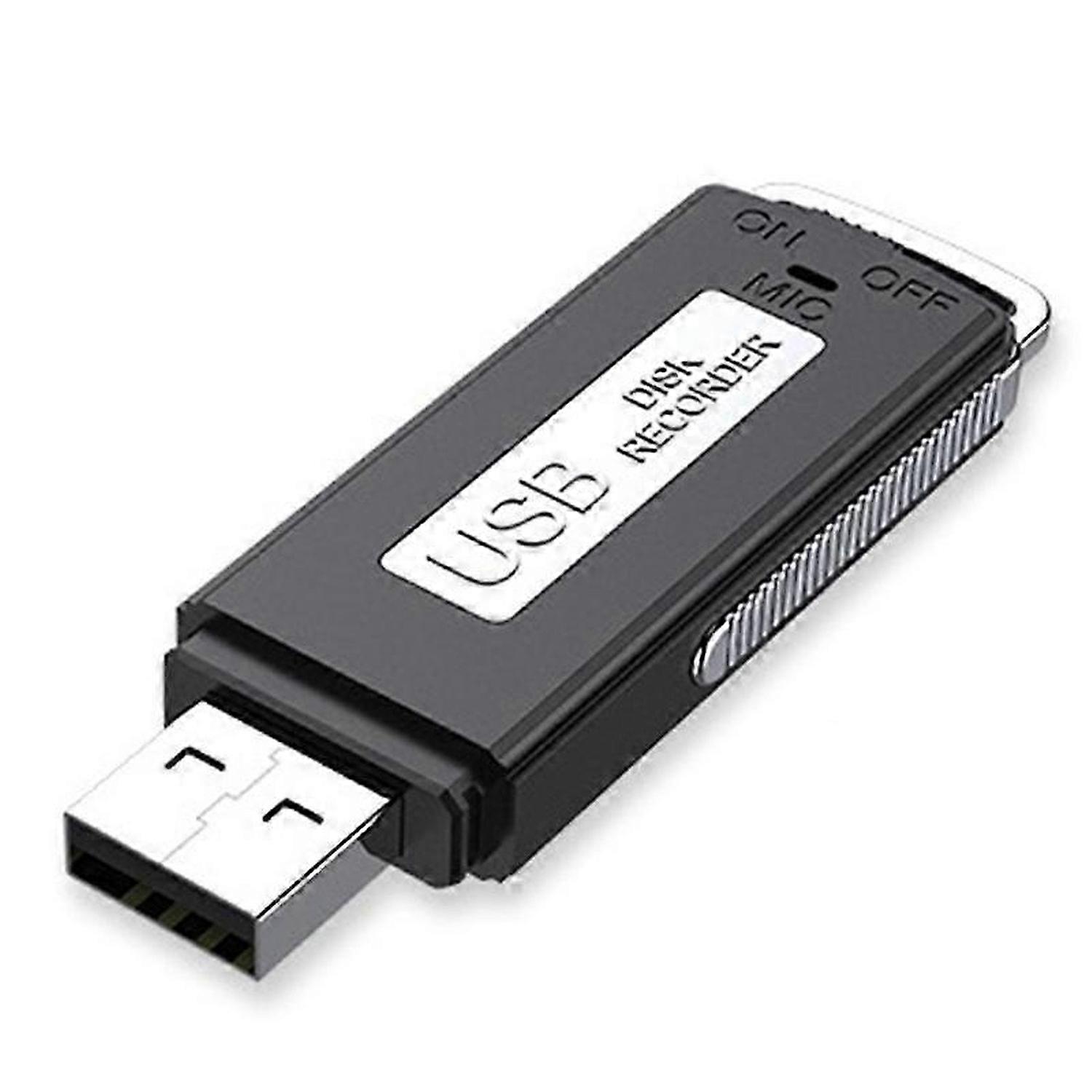 8G USB Flash Drive Voice Recorder for PC Meeting Interview Recording