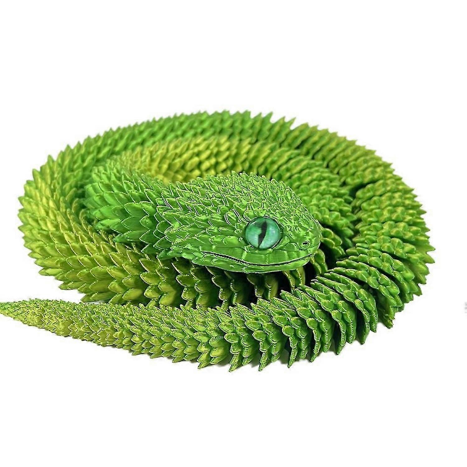 3D Viper Multi-Joint Movable 3D Snake Flexible Articulated Figure Model Gift Gift 3D Gift F