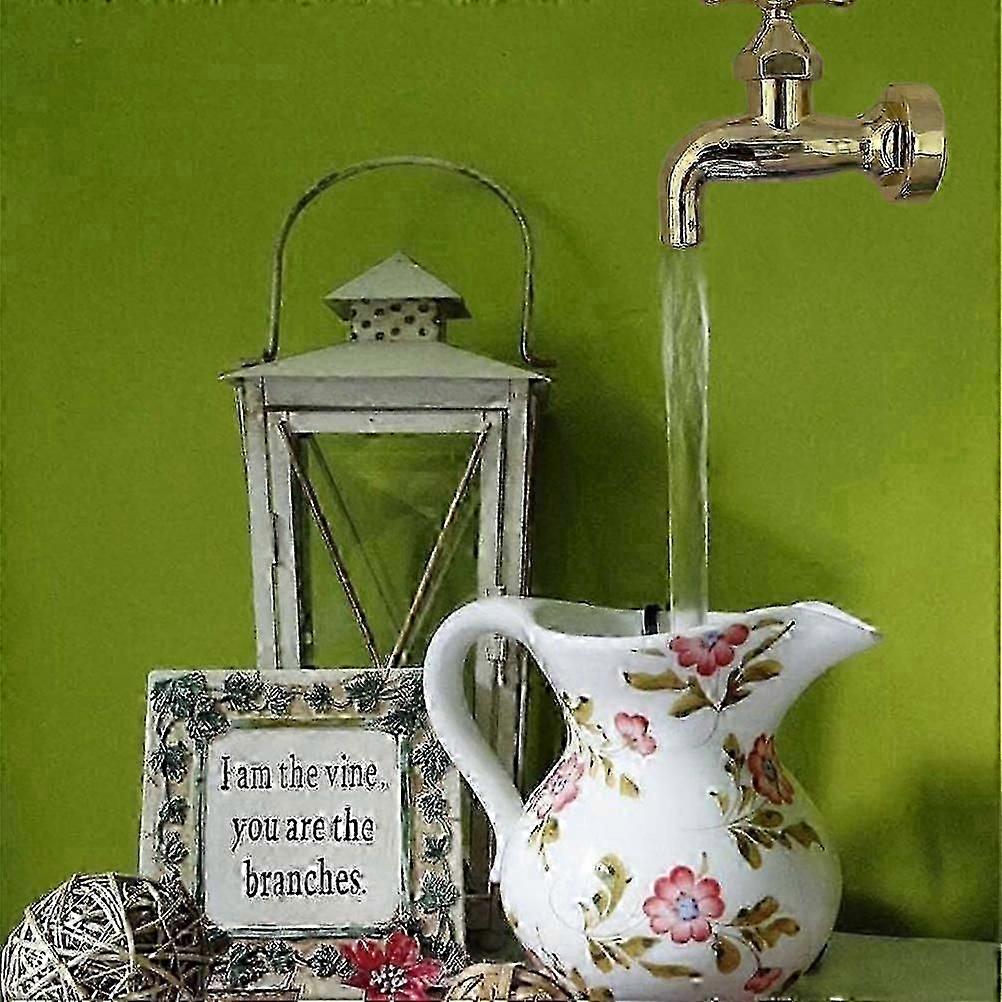 Invisible Faucet Fountain Floating Tap Fountain Floating Faucet Yard Art for Home Decor