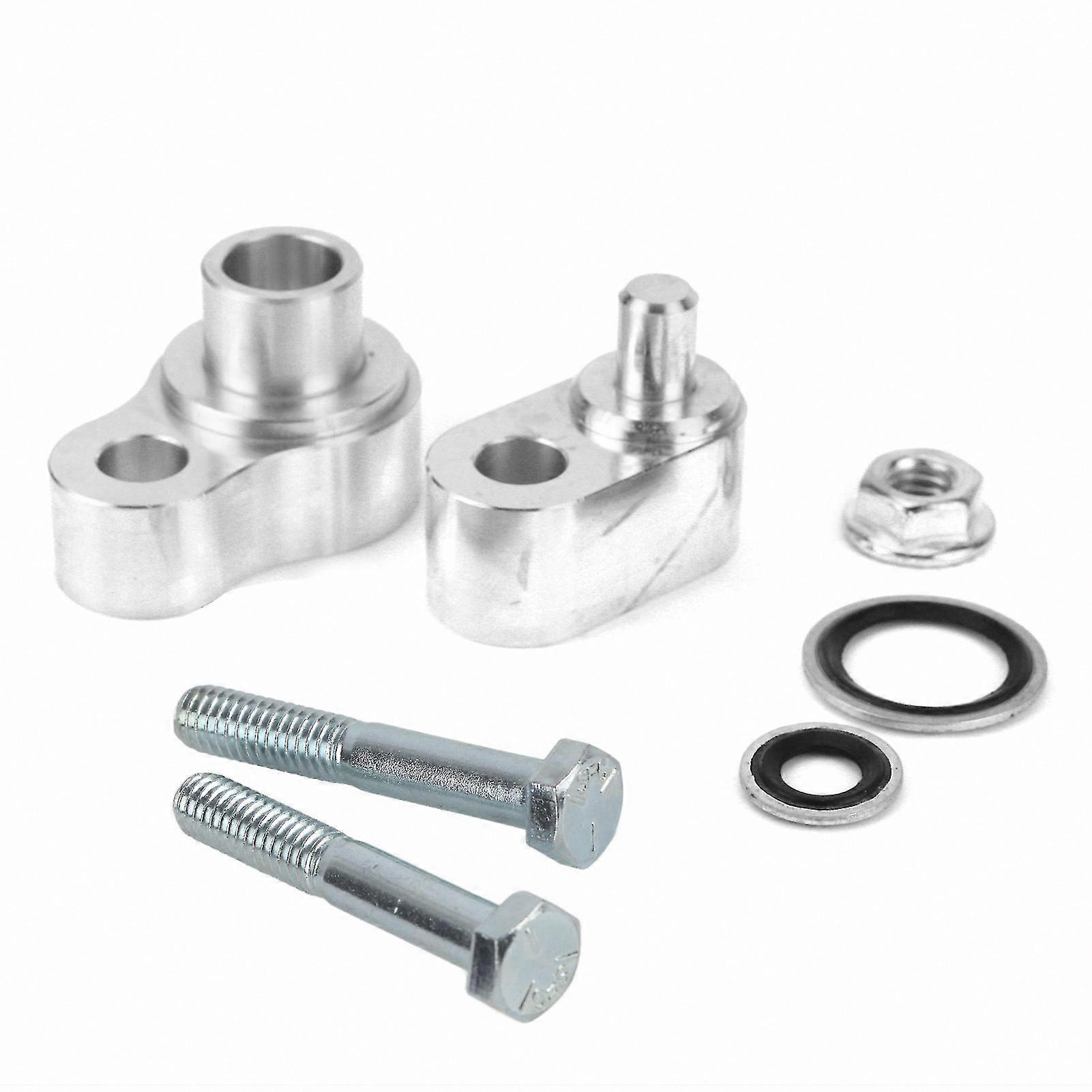 High-Performance A/C Block Off Kit, Durable Aluminum Alloy, Easy Install for Compatible Vehicles