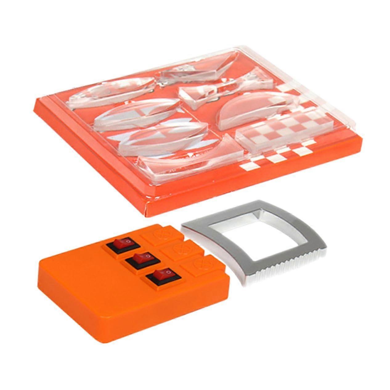 Multifunctional Optical Experiment Kit Concave Mirror Refraction Prism Convex Lens Classroom Optics Demonstration Tools