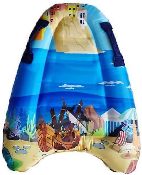 Sommar Simning Float Pool Ring Uppblåsbar Boogie Board Vattenaktiviteter -hav