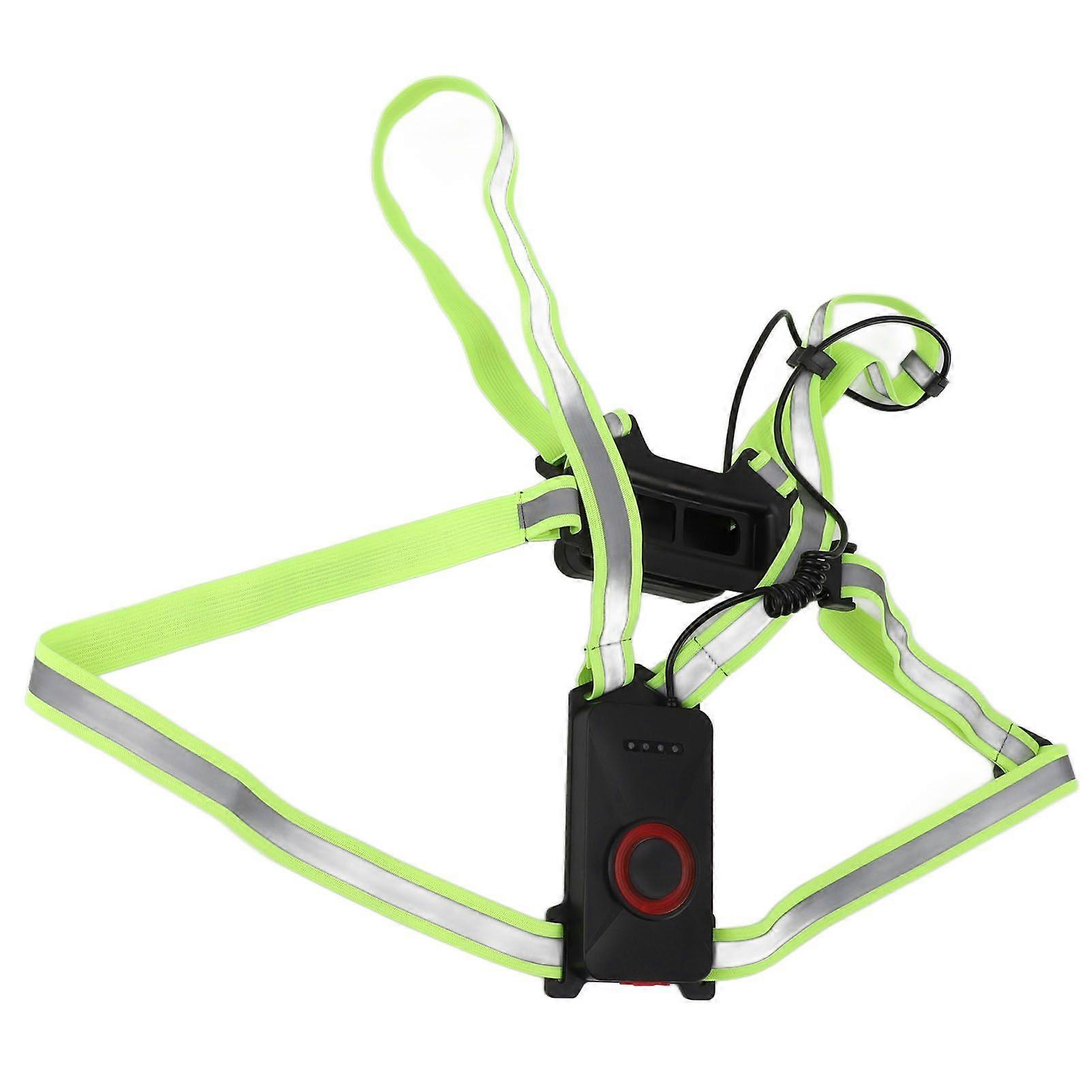 Outdoor Night Running Chest Lights Dual Light Sources IP55 Waterproof Cycling Sports Lighting for Walking Jogging Camping Hiking