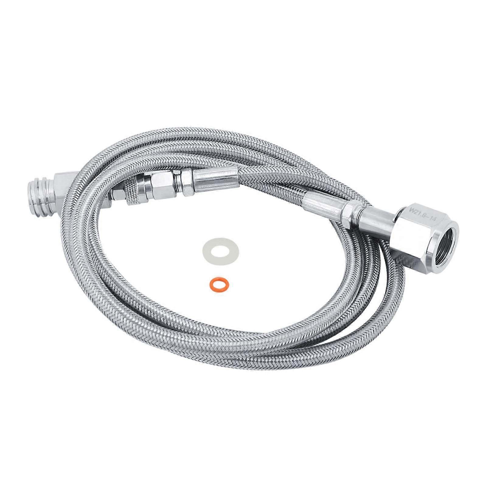 1.5m 60in Soda Water External Hose Adapter Kit Connector Soda Accessories (TR214 W21.814)
