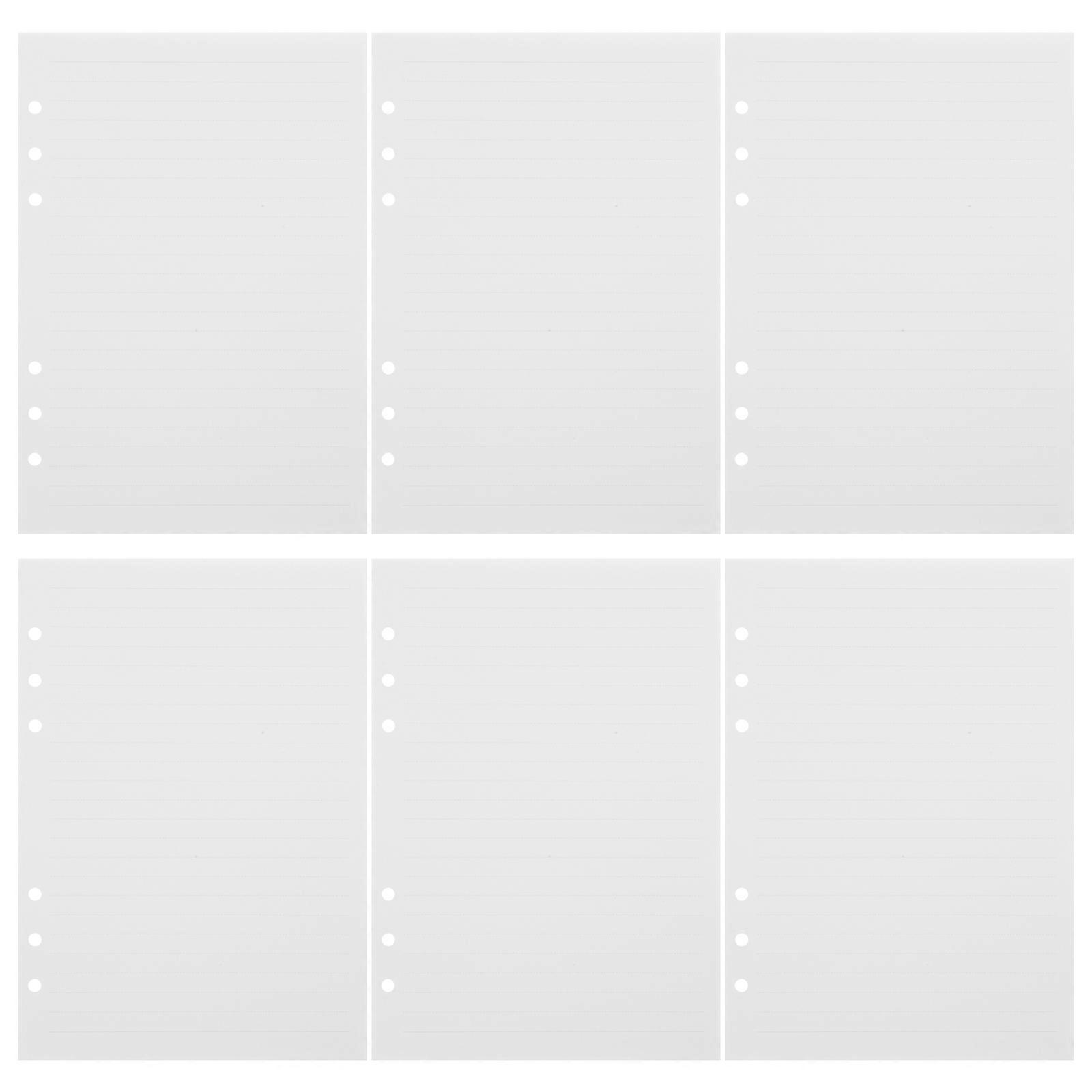 Loose Leaf Paper Planner Refill Paper for Notebook 160 Sheets