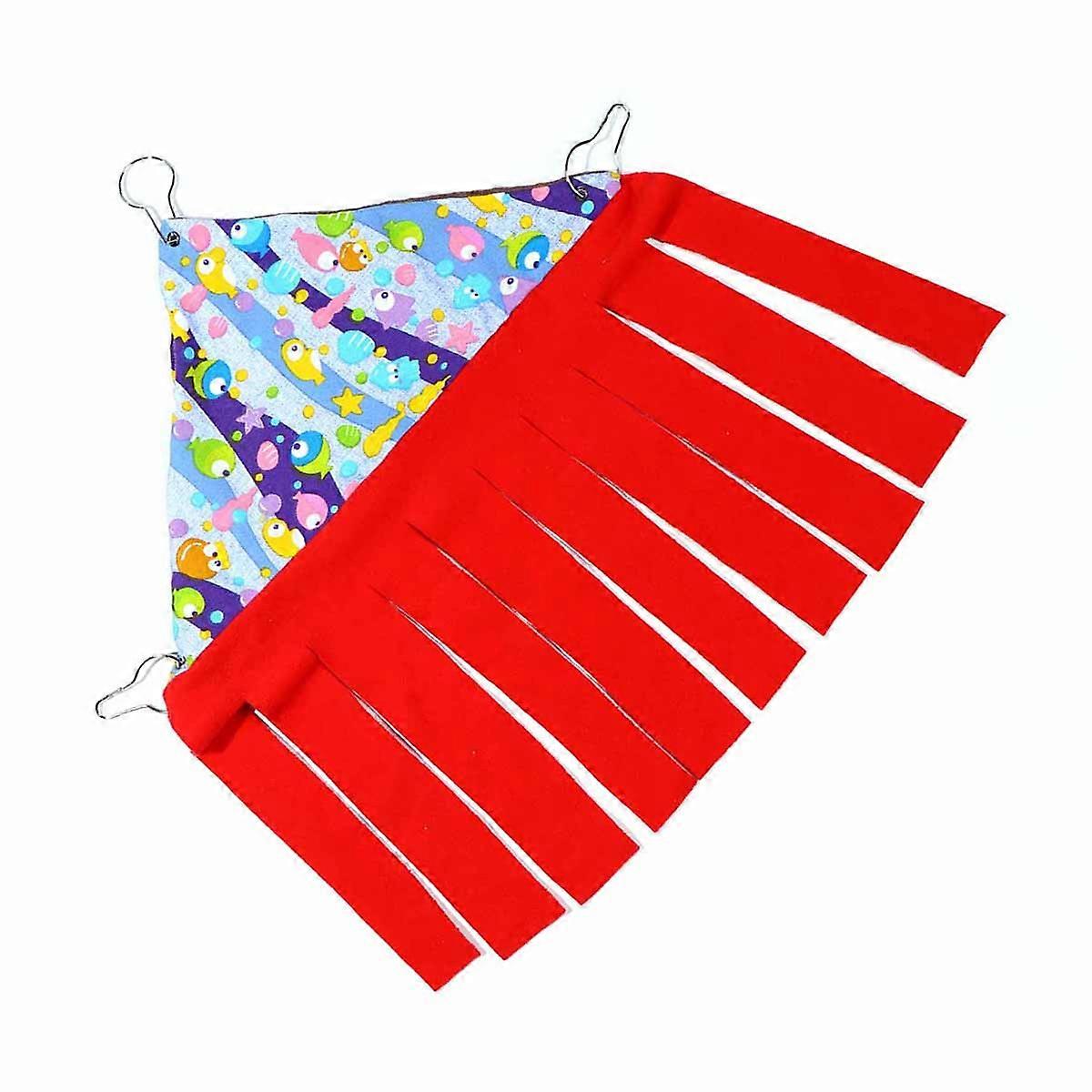 Comfortable Pet Nest Cotton Pet Hammock for Pets Use 1Pcs Red Color