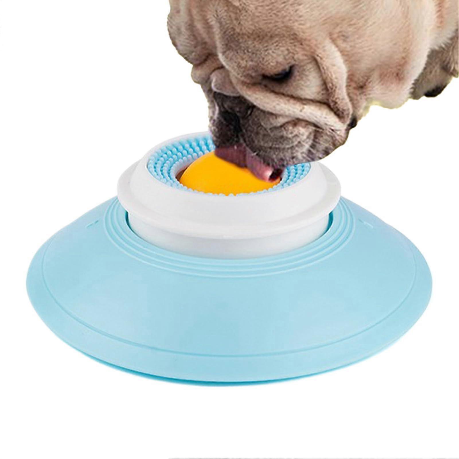 for Dogs Licking Mat Slow Feeder NonSlip Enrichment Toy For Small Medium And Large Breed Dogs Yellow