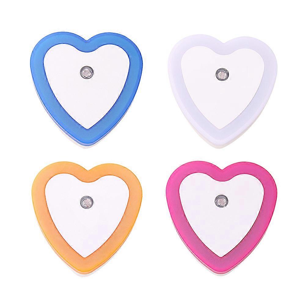 Plugue para lâmpada noturna LED de cores sortidas para iluminação noturna segura de corredor, 12 peças