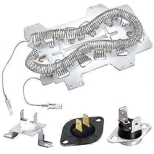 Upgraded Samsung Dryer Heating Element Kit: DC47-00019A Thermistor Fuse 2025