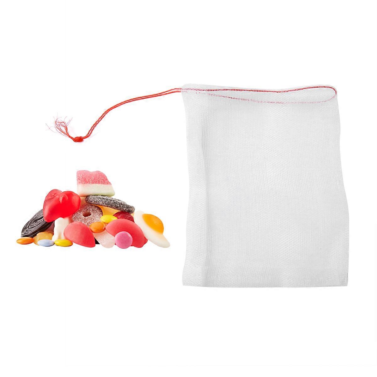 Practical Nylon Mesh Bag Insect-Proof for Plants 100Pcs White Fruit Tree Bags