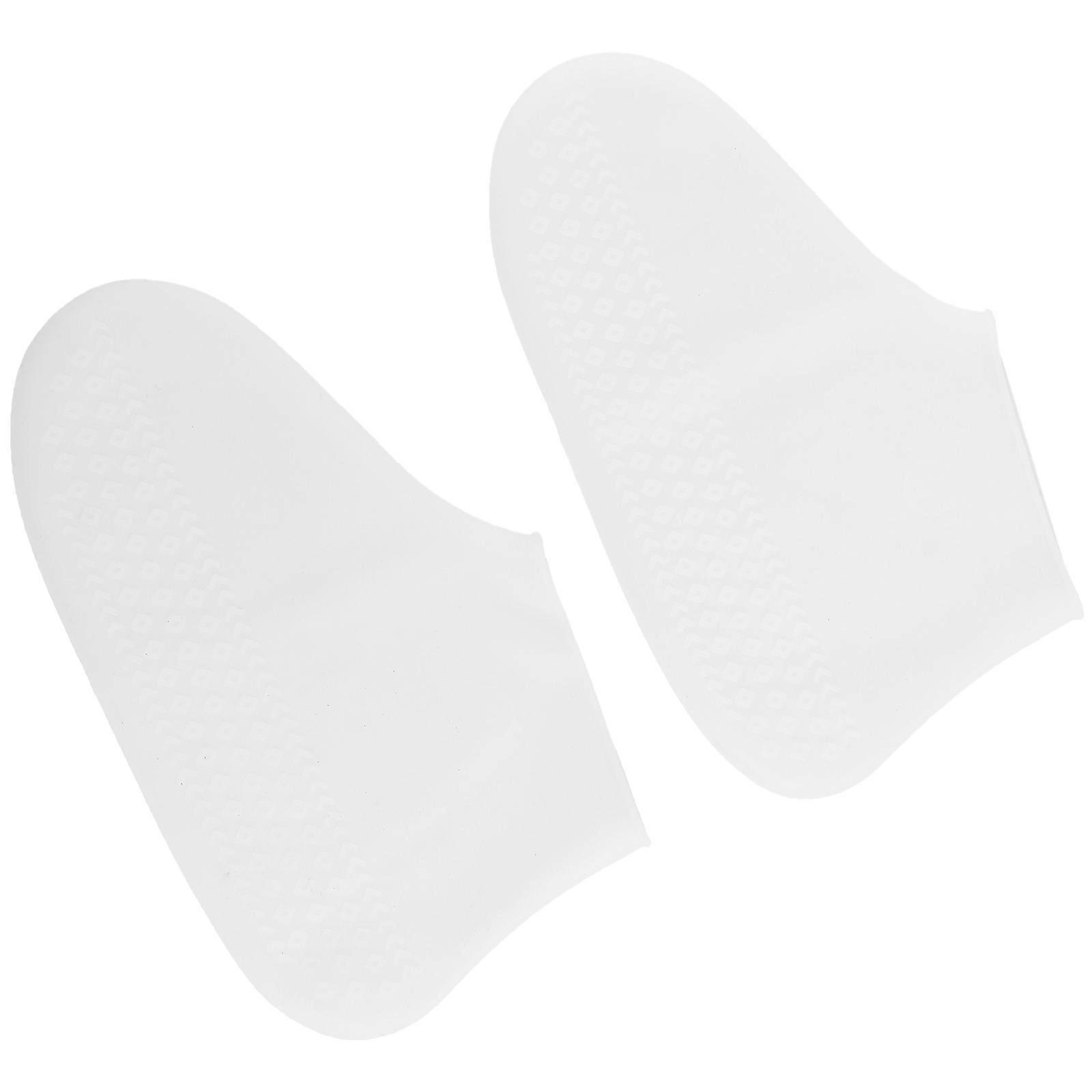 Waterproof Shoes Protector Soft Flexible Non-Slip For Daily Bars Restaurants Supermarkets L 1Pair